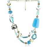 Leslie Danzis 40 Turquoise Chunky Stone Neckla