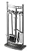 ALWE K103TS/337073 Kaminbesteck 4tlg grau geschmiedet