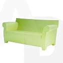 Bubble Club Sofa / Zweisitzer hellgr&uuml;n / 195x77cm