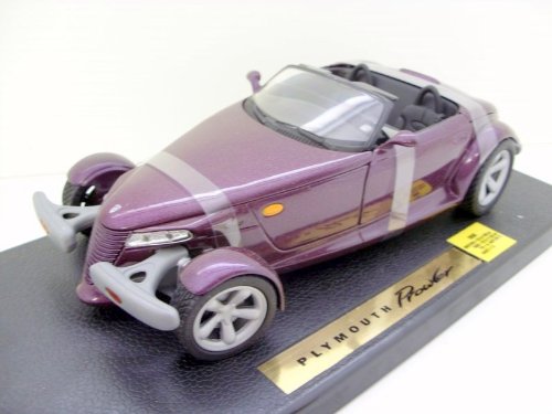 Anson Black Plymouth Prowler 1:18 Metal Die Cast-image