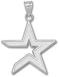 Houston Astros Giant 1 1/4 W x 1 1/4 H Star Pendant - 14KT Gold Jewelry