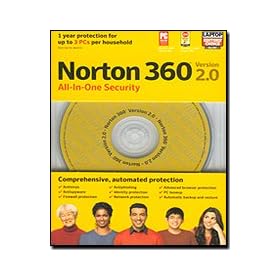 Norton 360 Version 3.0 All-In-One Total Security 3 User 2 Year