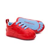 Trumpette Andy Tracks Shoes - Red, 12-18 Months