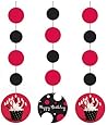 Creative Converting Cupcake Blowout Birthday Hanging Decorations, 3-Piece
