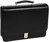 McKlein Lexington Full Grain Leather Laptop Briefcase - V Series