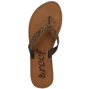 Buy Reef Zoey Brown Juniors Sandals by Reef