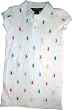 Ralph Lauren Toddler Dress White with Multi Colored Ponys