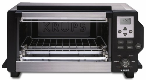 Krups Convection Digital Toaster Oven Black & Metal - FBC412