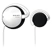 Philips Extra Bass Earclip Headphones SHS3300/28 (White)