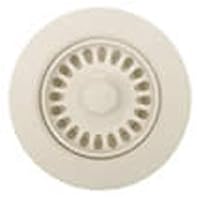 Blanco BL441097 Silgranit II Coordinated Sink Waste Disposer Stopper and Strainer, Biscuit