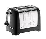 Dualit 26225 2 Scheiben Lite Toaster gloss, schwarz