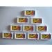 100 Shark Super Chrome Double Edge Safety Razor Blades