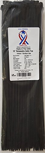 USA Strong Cable Ties. 15