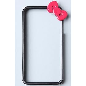 Accessories Boutique The Mini Bow iPhone Case in Black