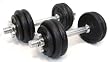 Confidence Fitness Pro Weights Adjustable 40-pound Dumbbells Set