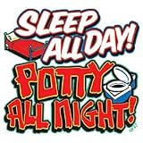 Sleep All Day, Potty All Night Youth T-Shirt