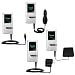 Road Warrior Kit for the Cowon iAudio U5 includes a Car &amp; Wall Charger AND USB cable AND Battery Extender - Gomadic Brand w/ TipExchange Technology