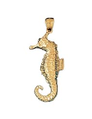 CleverEves 14K Gold Pendant Seahorse 6.5 - Gram(s)
