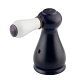Buy Delta Faucet H677RB Leland, Two Porcelain Lever Handle Kit, Venetian Bronze by DELTA FAUCET