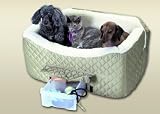 Snoozer Lookout My Buddy with Khaki Vinyl Cover Dog Car Seat