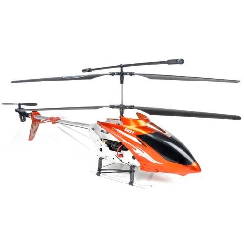 "NEW Syma S031 24"" ALLOY Frame 3CH Gyroscope RC Helicopter ORANGE" "NEW Syma S031 24"" ALLOY Frame 3CH Gyroscope RC Helicopter ORANGE"