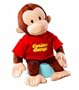 Russ Berrie Curious George with Red Shirt 16" Plush