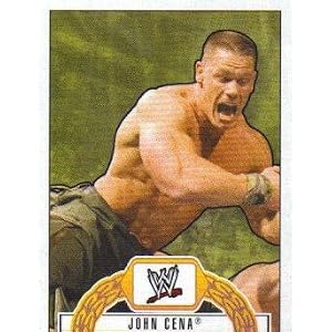 2007 Topps WWE Heritage III Ringside Bonus John Cena Trading Card