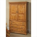 Wynwood 1600-71 Puebla Armoire in Mesa Pine