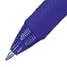 Pentel BL107C EnerGel-X Retractable Roller Gel Pen, .7mm, Blue Barrel/Ink, Dozen