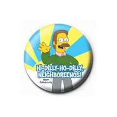 Simpsons - Buttons Ned (in 2,5 cm)