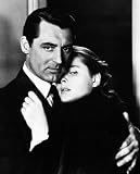 CARY GRANT & INGRID BERGMAN - 10x8inch (25x20cm) B&W PHOTO