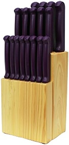 Quikut Home Basics 20 Piece Purple Cutlery Set