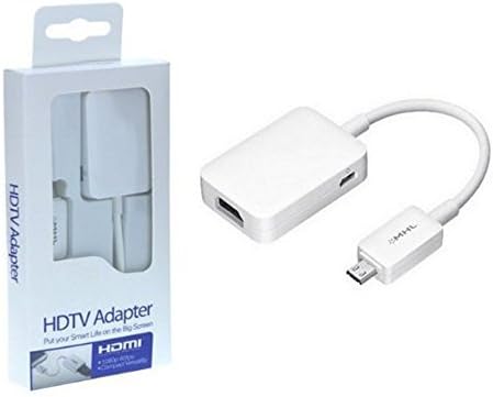 MHL Cable WASEYU Micro USB to HDMI 1080P HDTV Adapter Cable for Samsung Galaxy S3/S4 and Note 2 - White