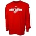 Reebok Detroit Red Wings Red Sharp Edge Long Sleeve T-shirt