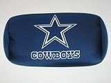 DALLAS COWBOYS Soft Spandex Beaded BOLSTER PILLOW (12 inches x 6 1/2 inches)