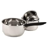Baumalu - 340953 - Série de 4 Casseroles - Inox Manche Amovible