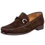 Brass Boot Men's Dimitri Loafer,Brown Suede,8.5 M US