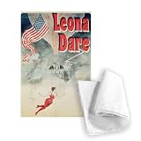 Ballooning: `Leona Dare' poster, 1890 by.. - Tea Towel 100% Cotton - Art247 - Tea Towel - 46x70cm