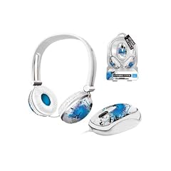 Trust Urban Revolt Kopfh�rer und Maus Evening Cool Bundle wei�/blau