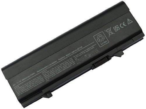 XIQI 6600mAh/73Wh 9 Cells Laptop battery replacement for Latitude E5400 Series KM668 KM742 KM752 KM760 KM970 MT186 MT187 MT196 MT332 RM649 RM656 RM661 RM668 PW640 PW649 PW651 WU841 WU843 WU852 MT187 MT193 T749D U116D W071D X064D P858D 312-0762 312-0769 45
