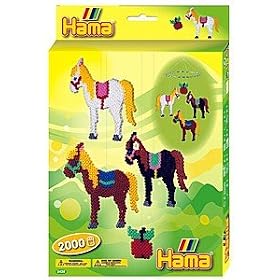 Hama Beads Horse Mobile Hanging Box