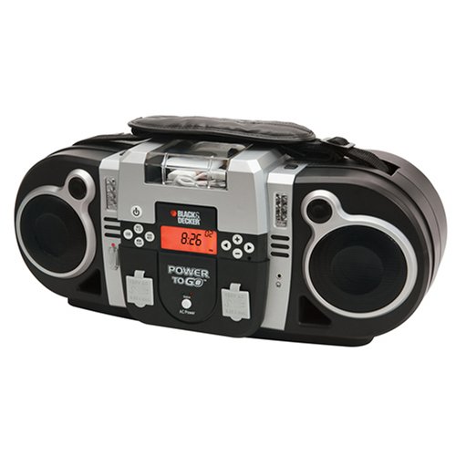 Black & Decker PSS100B Power Station 100 Watt Portable Power Supply Inverter With Digital Radio