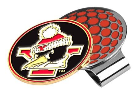 Youngstown State Penguins Ysu Ncaa Hat Golf Clip With Ball Marker