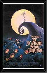 Framed Movie Poster: Tim Burton's The Nightmare Before Christmas (Regular Style)
