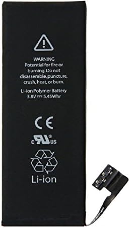 TechAhead iPhone 5 Original- Battery Replacement (Not 5S/5C) 3.8V-1440 mAh Li-ion Battery 616-0613, 616-0611, 616-0579, 616-0610 (No Tools Included)