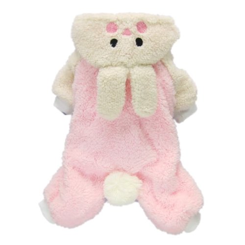 PetpartyÂ® Adorable Bunny Halloween Dog Costumes Dog Hoodie Jumpsuit Dog Coat Pet Dog Clothes,S