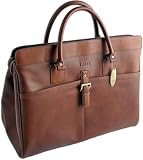 Hilbre Leather Barrister Bag