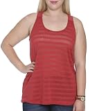 Wet Seal Womens Crochet Back Slub Tank