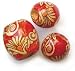 The Beadery Elements Wood Beads - 10gr/Asian Print