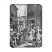 Times of the Day, Noon, 1738 (engraving) by.. - iPad Cover (Protective Sleeve) - Art247 - IPads 1 And 2